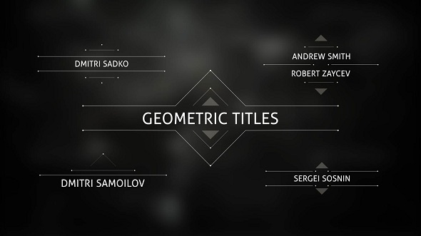 Geometric Titles