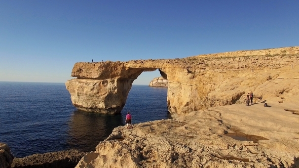 Gozo Azure Window Rocks, Cliffs