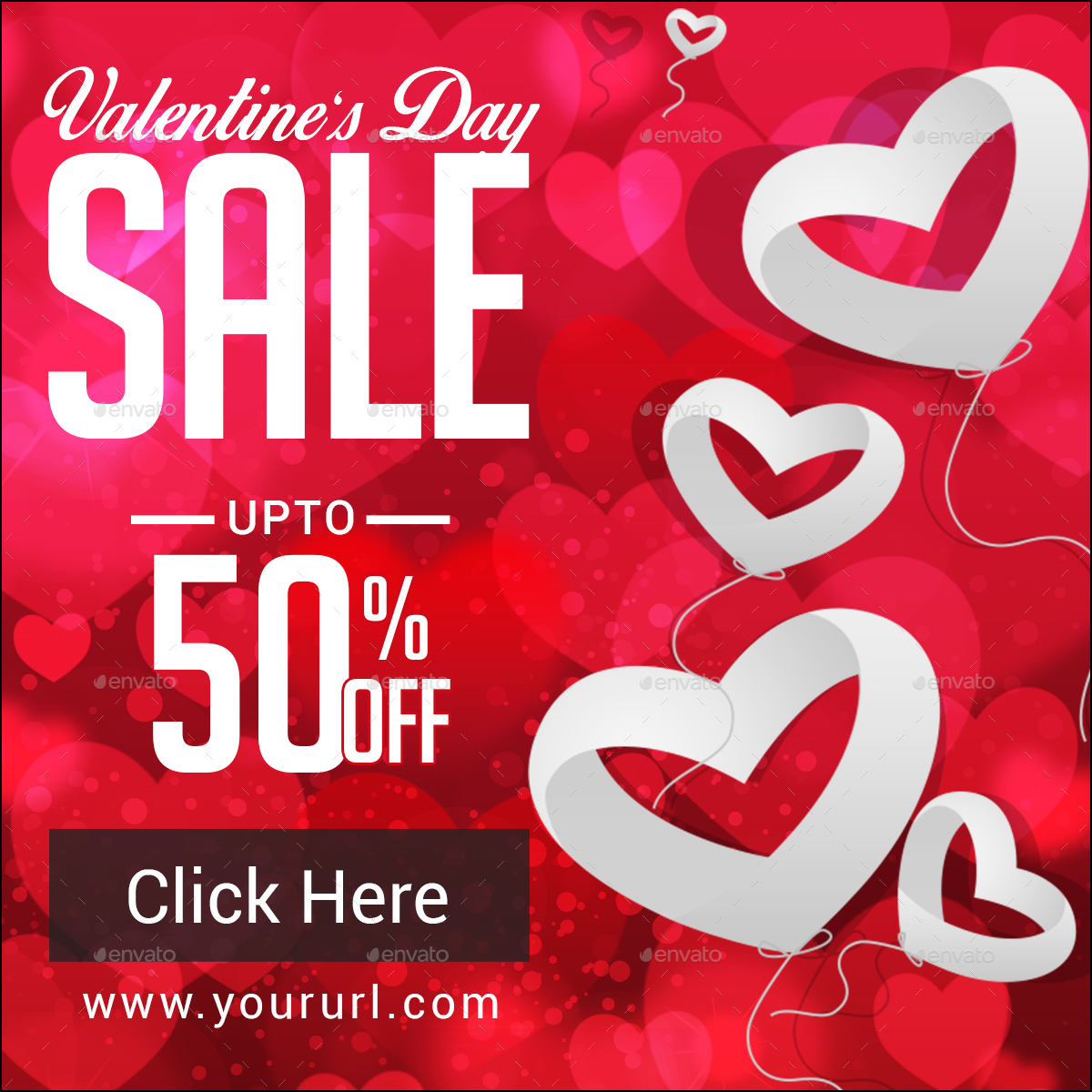 Valentines Day Banners By Hyov Graphicriver