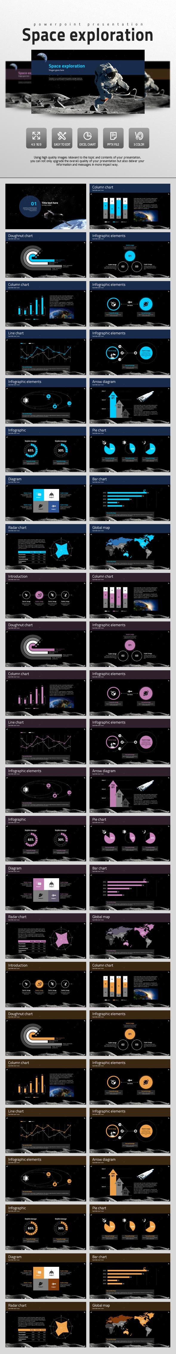 Space Exploration - PowerPoint Templates Presentation Templates