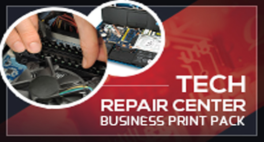 Tech Repair Center Print Templates Pack