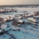 Village Houses In Winter - VideoHive Item for Sale