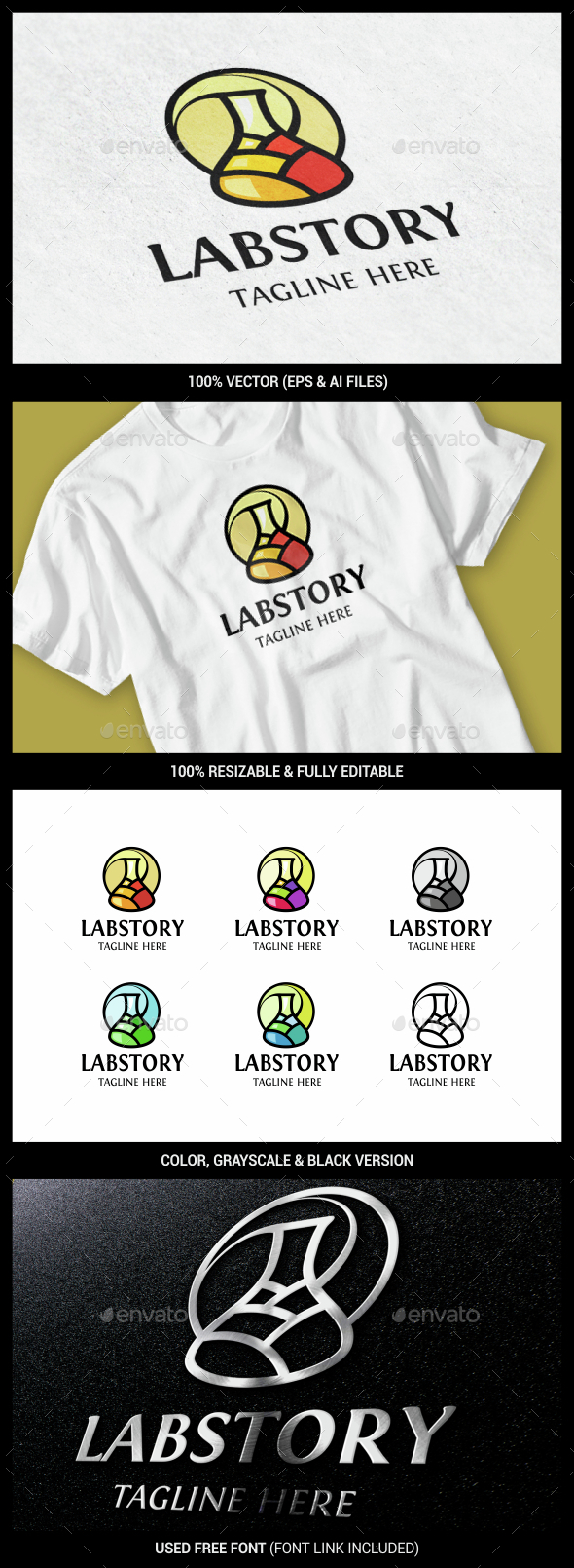 Flask - Objects Logo Templates