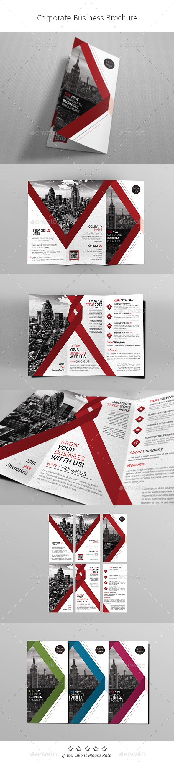 A4 Corporate Business Flyer Template Vol 04 - Corporate Brochures