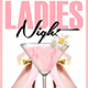 Ladies Night Flyer Template, Print Templates | GraphicRiver