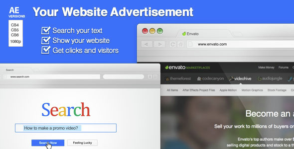 Your Website Advertisement - VideoHive 6952924