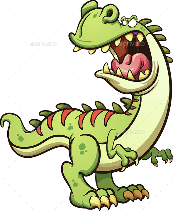 Roaring Tyrannosaurus - Animals Characters