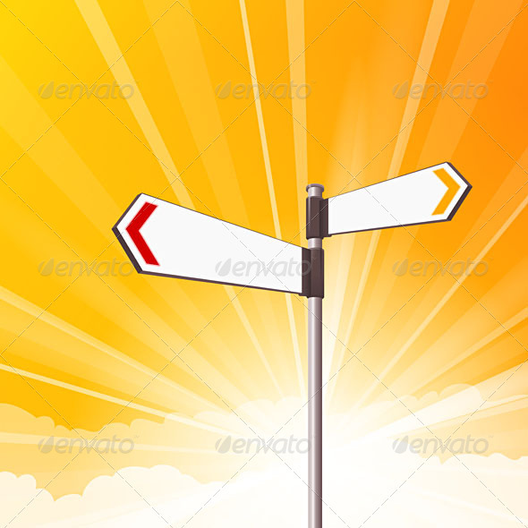 Blank Destination Signs