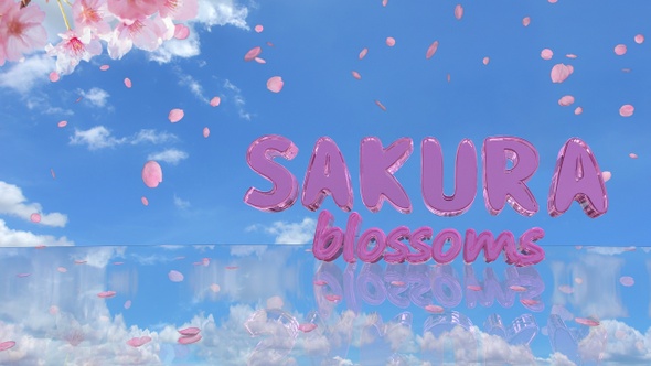 Falling Sakura Blossom Petals Pack