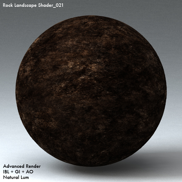 Rock Landscape Shader_021 - 3DOcean Item for Sale