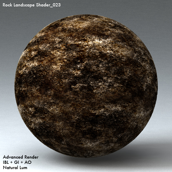 Rock Landscape Shader_023 - 3DOcean Item for Sale
