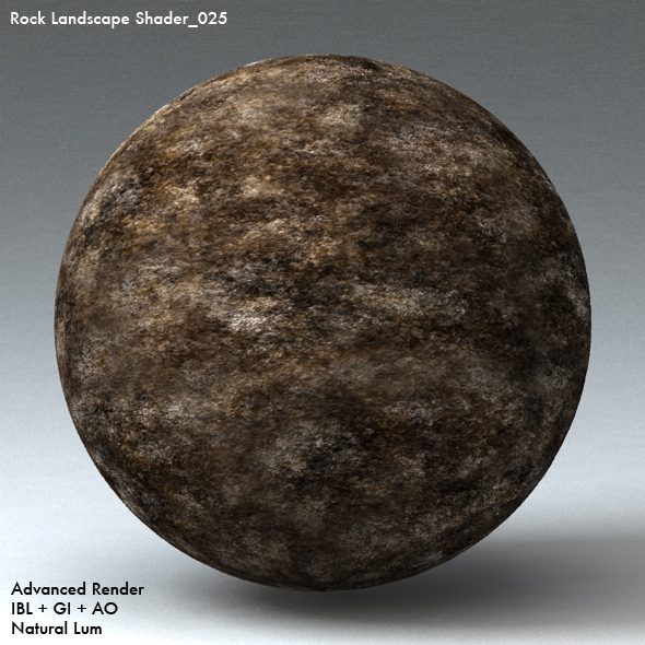Rock Landscape Shader_025 - 3DOcean Item for Sale