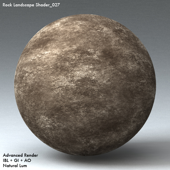 Rock Landscape Shader_027 - 3DOcean Item for Sale