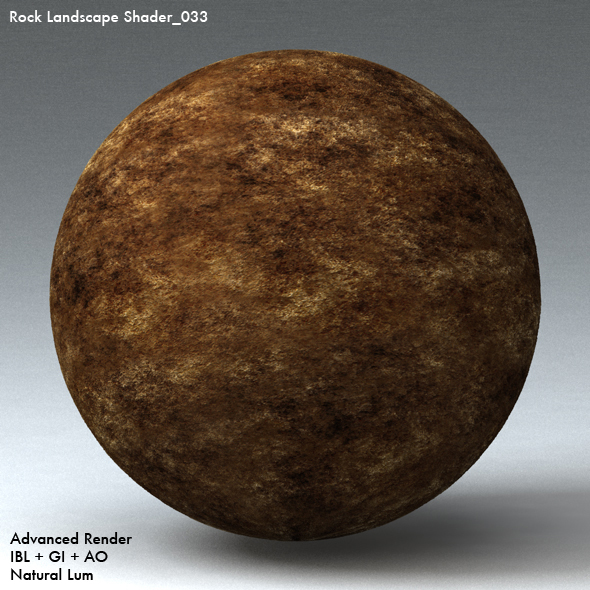 Rock Landscape Shader_033 - 3DOcean Item for Sale