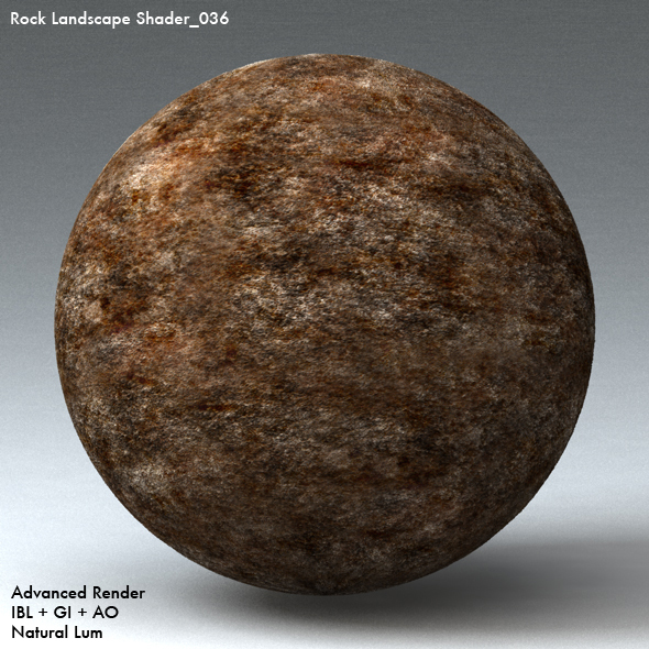 Rock Landscape Shader_036 - 3DOcean Item for Sale