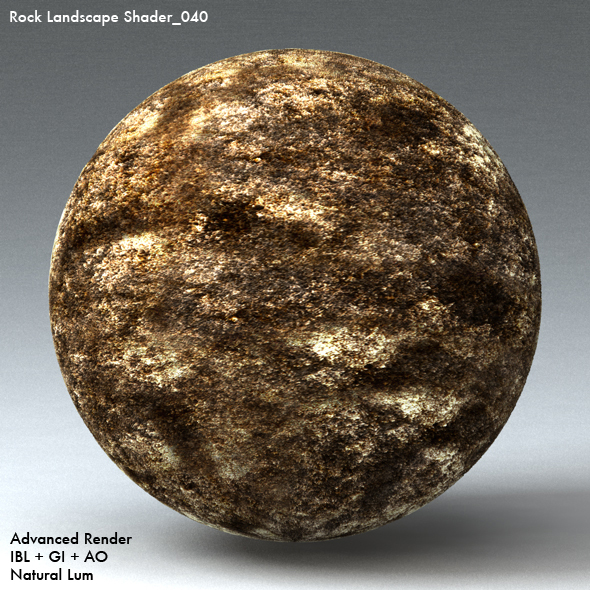 Rock Landscape Shader_040 - 3DOcean Item for Sale
