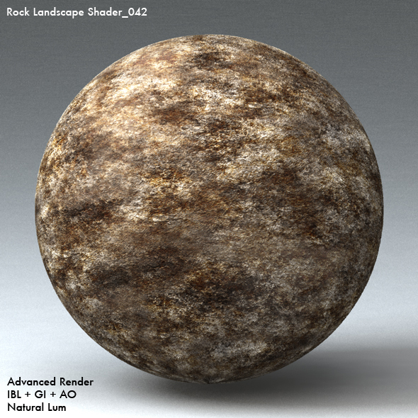 Rock Landscape Shader_042 - 3DOcean Item for Sale