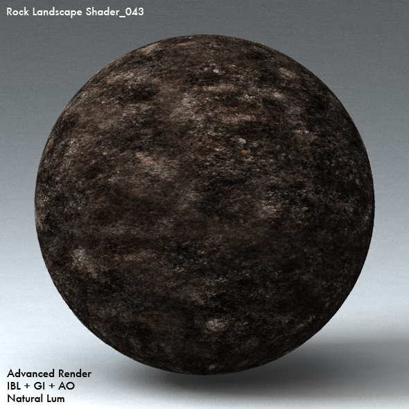 Rock Landscape Shader_043 - 3DOcean Item for Sale