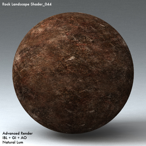 Rock Landscape Shader_044 - 3DOcean Item for Sale