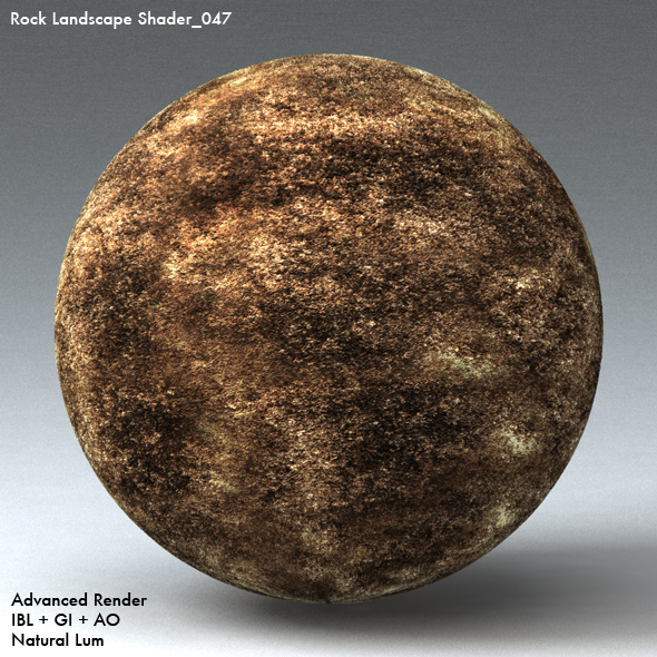 Rock Landscape Shader_047 - 3DOcean Item for Sale