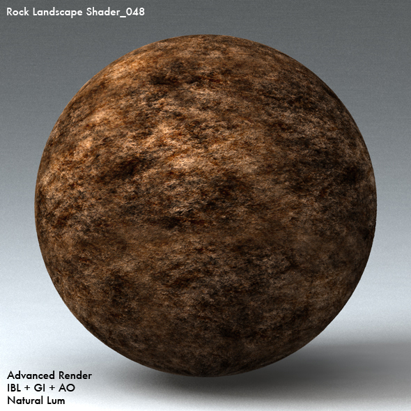 Rock Landscape Shader_048 - 3DOcean Item for Sale