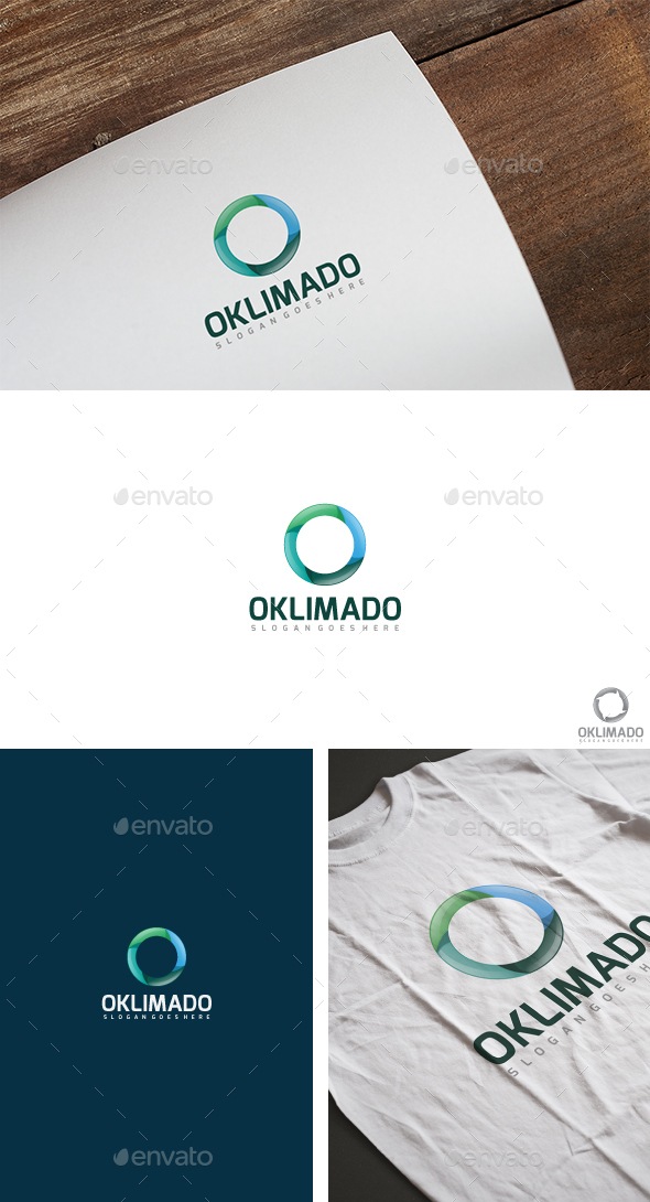O Letter Circle Logo - Letters Logo Templates