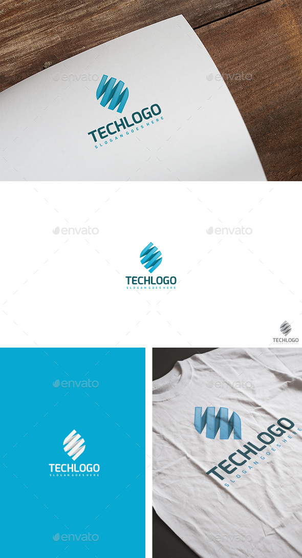 Technologie IT Logo - Symbols Logo Templates