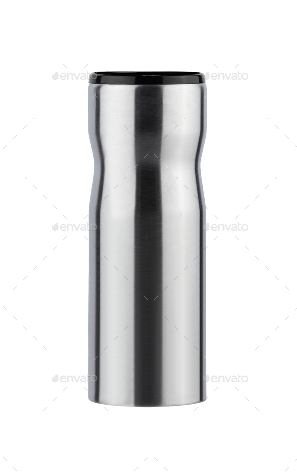 Metal flask - Stock Photo - Images