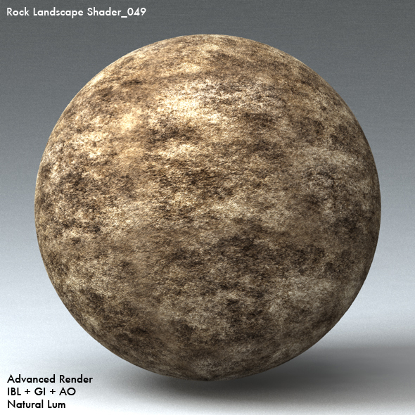 Rock Landscape Shader_049 - 3DOcean Item for Sale
