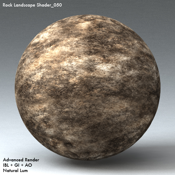 Rock Landscape Shader_050 - 3DOcean Item for Sale