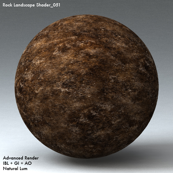 Rock Landscape Shader_051 - 3DOcean Item for Sale