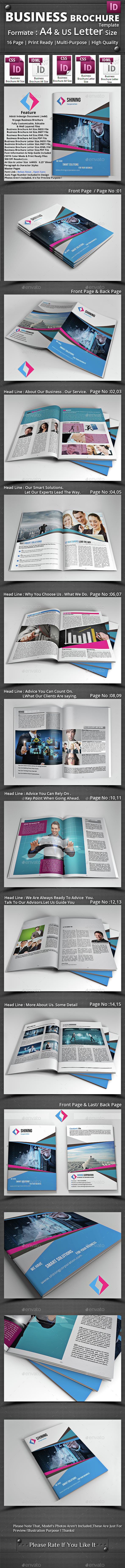 Business Brochure Template - Brochures Print Templates