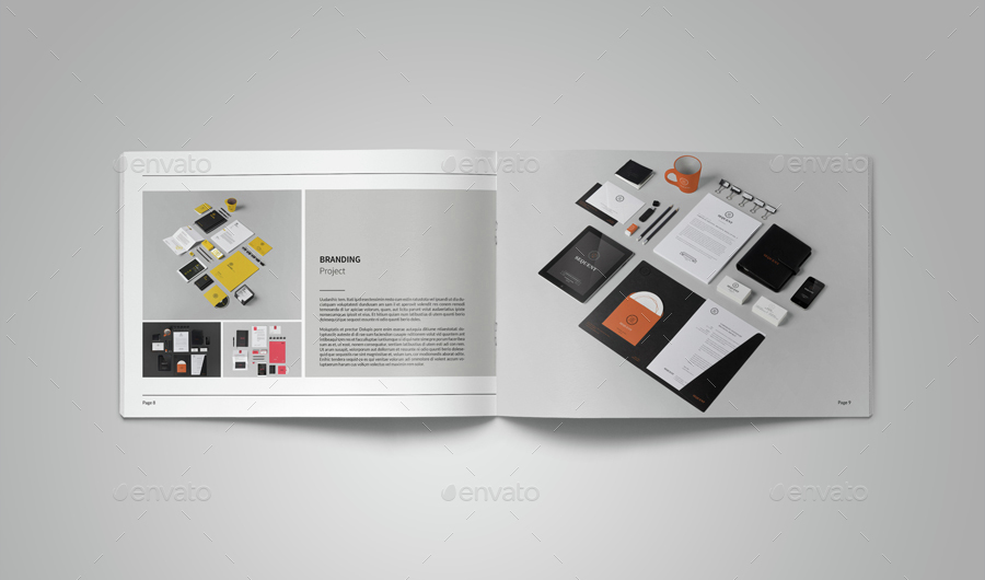 Portfolio Brochure Template, Print Templates | GraphicRiver