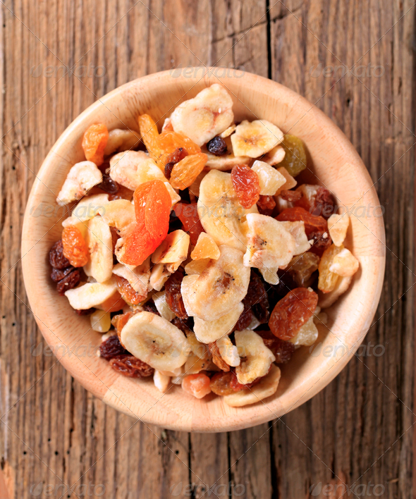 Mixed dried fruit - Stock Photo - Images