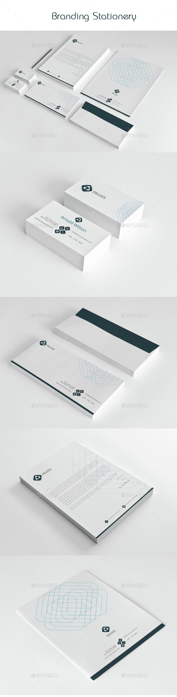 Branding Stationery - Stationery Print Templates