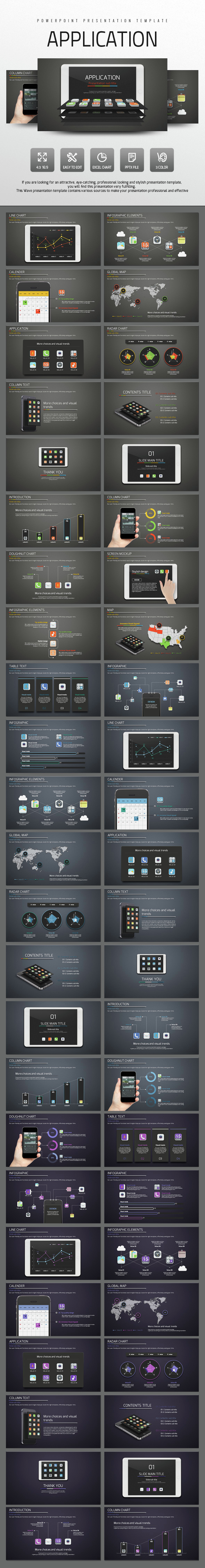 Application - PowerPoint Templates Presentation Templates