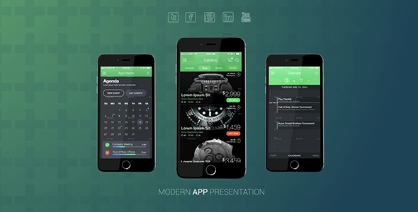 Modern App Presentation / IOS