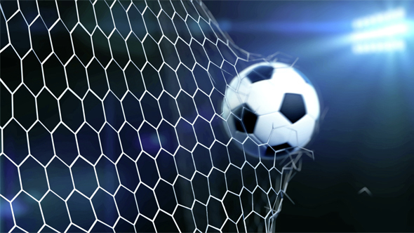 Soccer Ball Breaking Net
