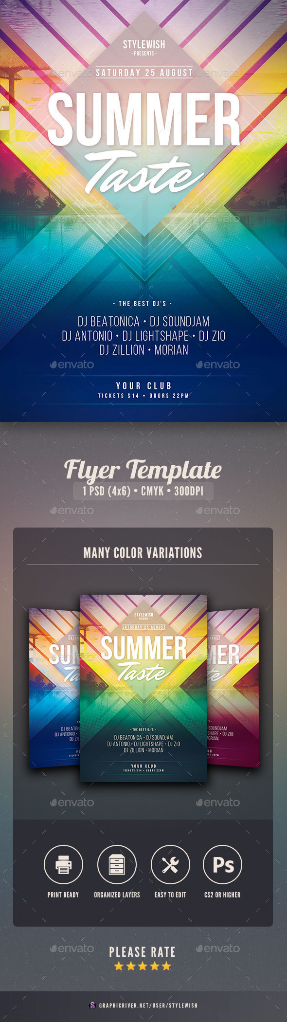 Summer Taste Flyer