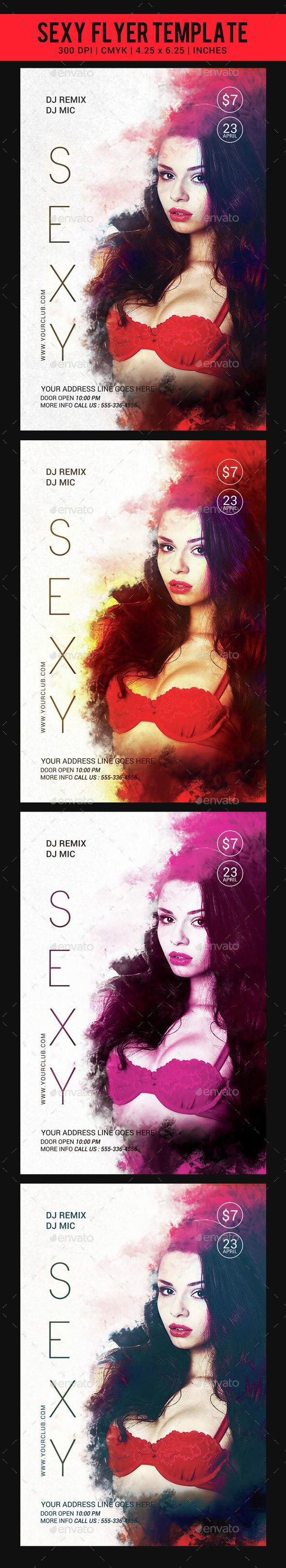 Sexy Party Flyer - Clubs & Parties Events