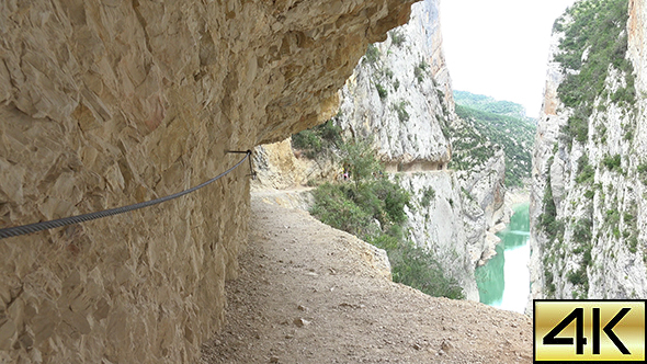 The Gorge Mont-Rebei, Via Ferrata 1