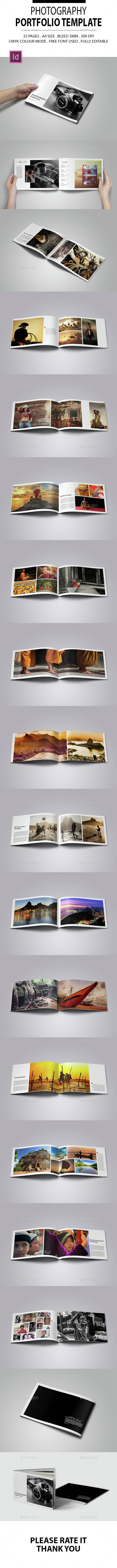 Photography Portfolio Template - Portfolio Brochures