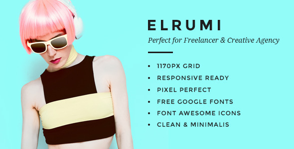 Elrumi - Creative - ThemeForest 14806827