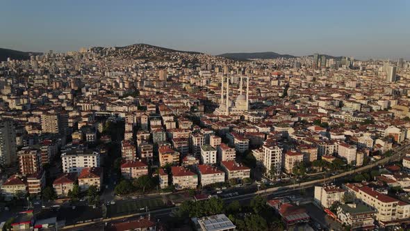 Mosque Between Buildings alt