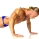 Bodybuilder Push-ups, Side View - VideoHive Item for Sale