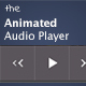 Animated Audio Player with Playlist