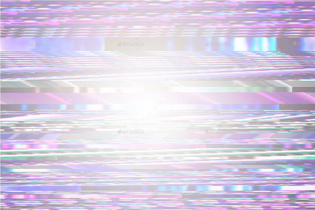 3d glitch overlay png