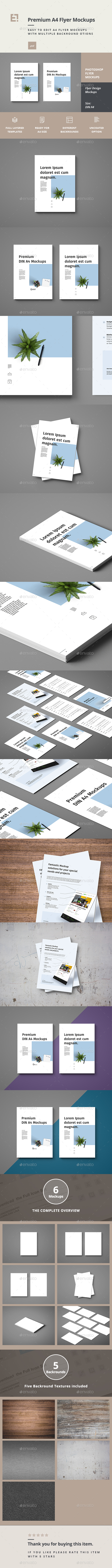 A4 Flyer Mockup - Flyers Print