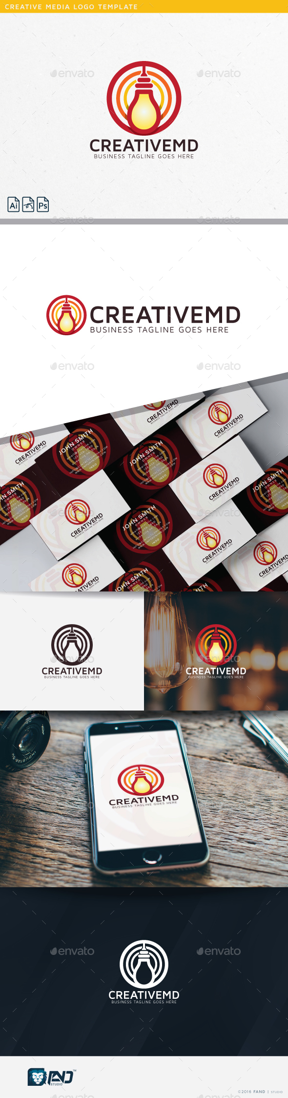 Creative Media - Symbols Logo Templates