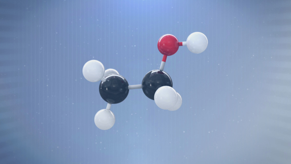 3D Molecule (Ethanol)